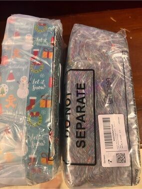 Holiday Snowman and various print jelly roll fabric packs